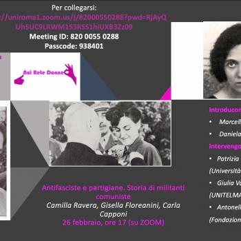 Foto: 'Antifasciste e partigiane. Storia di militanti comuniste' Minerva Lab e Noi Rete Donne