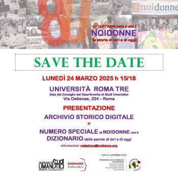 Foto: NOIDONNE, 80 anni dalla A alla Z /// SAVE THE DATE !