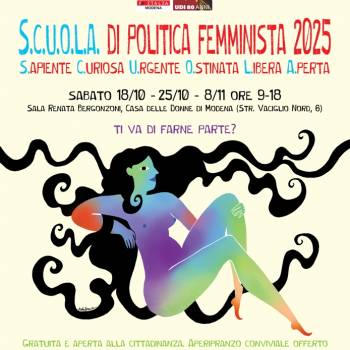 Foto: Al via la “Scuola di politica femminista”: tre giornate di formazione e confronto