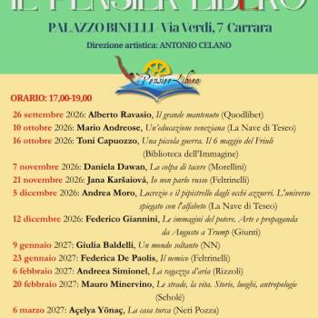 Foto: Il Pensier Libero: scrittrici della diaspora a Carrara