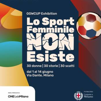 Foto: 'Lo sport femminile non esiste. 30 donne, 30 scatti, 30 storie' in mostra a Milano