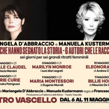 Foto: Grandi Protagoniste del Passato al Teatro Vascello di Roma fino all'11 maggio