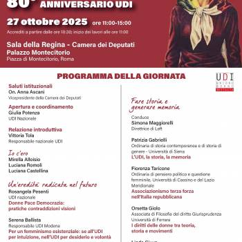 Foto: 80mo anniversario dell'UDI: Un'idea che fa storia