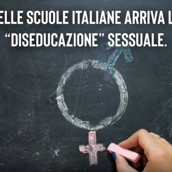 Foto: A scuola non si insegni la diseducazione sessuale