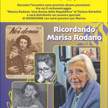 Foto: Marisa Rodano: ricordandola un anno dopo