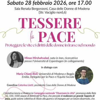 Foto: Modena / Diamo la parola alle donne iraniane.
