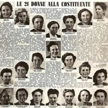 Foto: Una Medaglia alle Madri Costituenti nell'80mo del voto alle donne