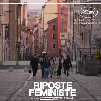 Foto: Les Colleuses di “Risposta Femminista” in un film: quando vernice e collages combattono la violenza