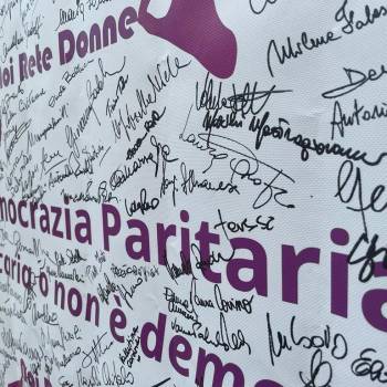 Foto: Al Presidente ANCI Gaetano Manfredi: proposta di strade intitolate a Marisa Rodano