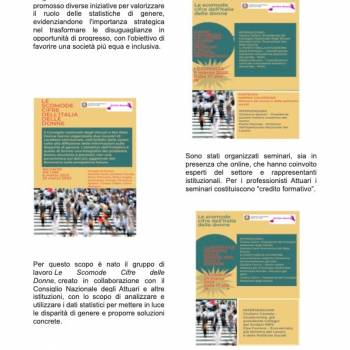 Foto: LE SCOMODE CIFRE DELL’ITALIA DELLE DONNE: RIEPILOGO