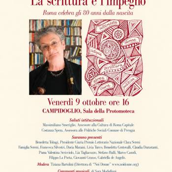 Foto: 'Clara Sereni. La scrittura e l'impegno. Roma celebra gli 80 anni dalla nascita'
