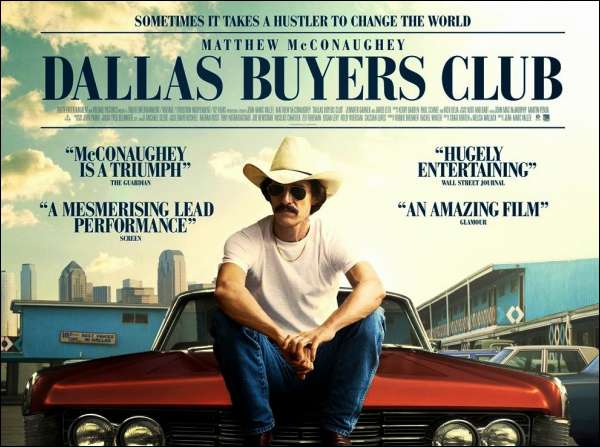 Foto:  ‘Dallas Buyers Club’. La conversione di un cow-boy machista