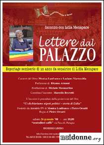 Foto: “Lettere dal Palazzo”