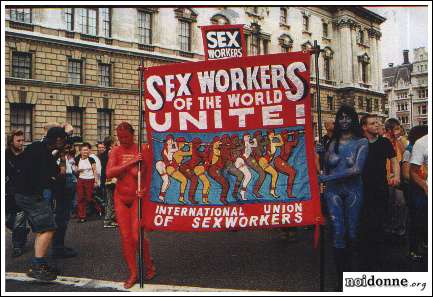 Foto: Campagna europea nega dignità e autoderminazione per le sex-workers