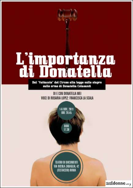 Foto: Donatella, per sempre contro la violenza 
