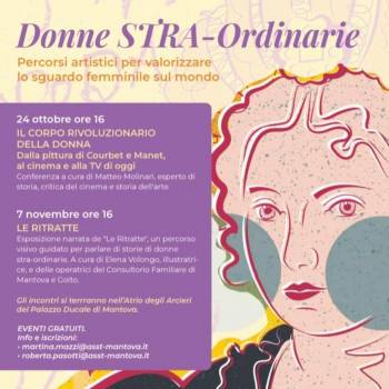 Foto: A Mantova: 'Cinema, arte e percorsi visivi' contro la violenza sulle donne