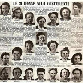 Foto: 2 giugno: le prime 21 donne elette all’Assemblea Costituente