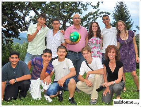 Foto: Fiori di pace a Romallo