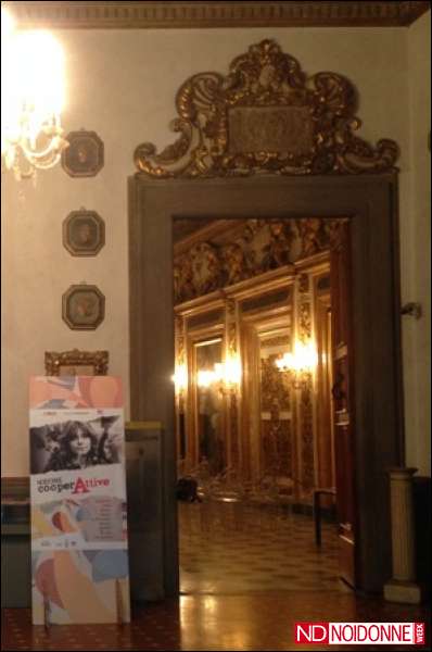 Foto: La mostra NOIDONNE COOPERATTIVE esposta a Firenze