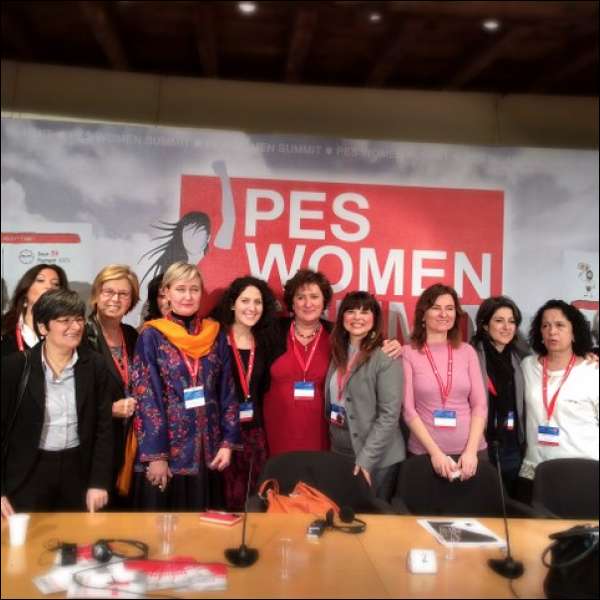 Foto: Le donne del PSE per una Europa giusta!