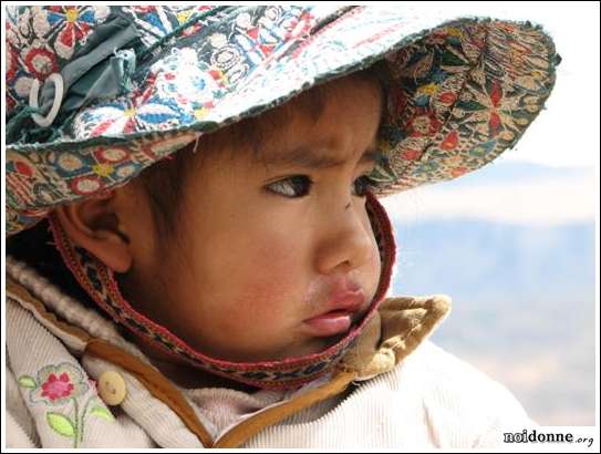 Foto: Le piccole figlie delle Ande, dove migrare è una sconfitta