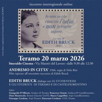 Foto: Memoria della Shoah: Edith Bruck incontra le scuole 