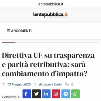 Foto: Direttiva UE su trasprenza e parità retributiva: sarà cambiamento d'impatto?