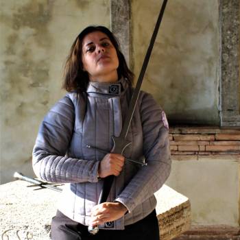 Foto: Silvia Tomassetti: la prima donna della Scherma Storica - Udi Monteverde