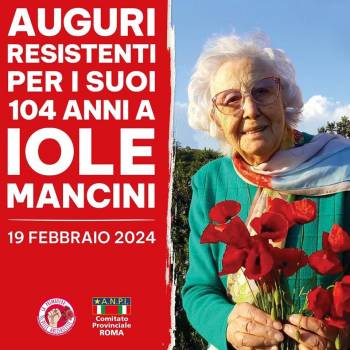 Foto: Videointervista a Iole Mancini, 104 anni, staffetta partigiana di ieri e per sempre 
