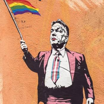 Foto: Un’altra Ungheria è possibile: il poster di Laika alla vigilia del Budapest Pride