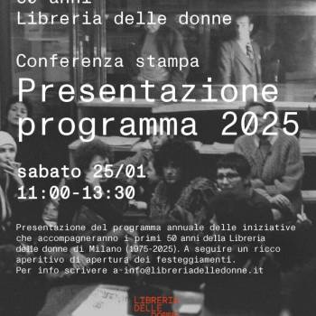 Foto: I primi cinquant'anni della libreria delle Donne di Milano