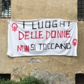 Foto: ROMA / LA CASA DELLE DONNE NON SI TOCCA. PROTESTE E PETIZIONE