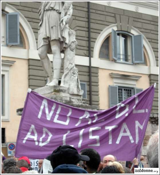 Foto: Roma, 13 marzo / Se non ora, quando? Si alle regole no ai trucchi - di Bruna Baldassarre
