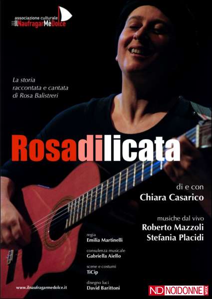 Foto: RosaDiLicata, vita e musica di una siciliana ribelle