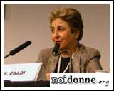 Foto: Shirin Ebadi: metodologia concreta di pace