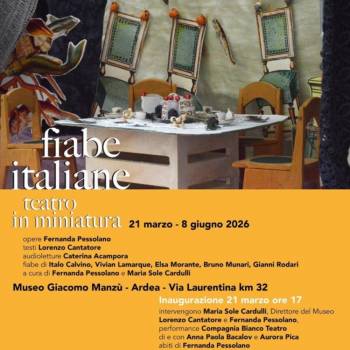 Foto: Ardea / 'Fernanda Pessolano. FIABE ITALIANE. Teatro in miniatura'