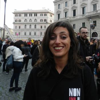 Foto: Non Una di Meno, Sara Picchi alla manifestazione di Roma