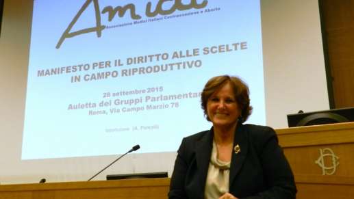 Foto: AMICA - Associazione Medici Italiani Contraccezione e Aborto. Anna Pompili