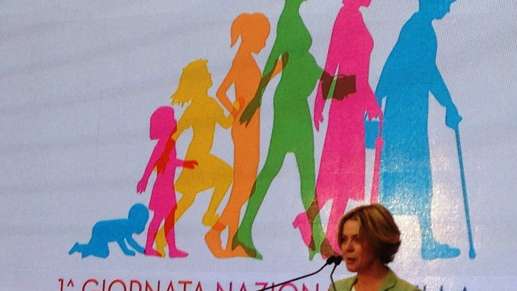 Foto: Ministra Beatrice Lorenzin, prima Giornata nazionale della Salute della Donna