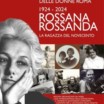 Foto: A Roma la mostra 'ROSSANA ROSSANDA. La ragazza del Novecento'